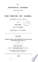 Evidence Before Lords Committees for Privileges and Before the House &c