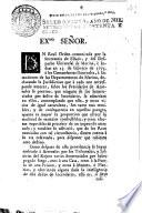 Ex.mo. Señor. En Real Orden comunicada por la Secretaria de Estado y del Despacho Universal de Marina è Indias en 23 de Febrero de 1773 à los comandantes generales è intendentes de los departamentos de marina, declarando la jurisdiccion que à cada uno corresponde exercer, sobre los presidiarios de arsenales se previno, que ninguno de los sentenciados por delito de incendario, se admitiese en ellos ...