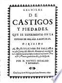 Exemplar De Castigos Y Piedades. Que Se Experimento En La Ciudad De Malaga A 1649