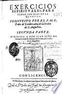 Exercicios espirituales para todos los dias de la quaresma