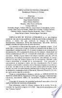 Explicación de textos literarios