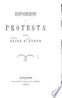 Exposicion y protesta
