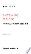 Extraño oficio