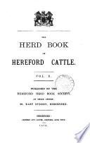 Eyton's Herd Book of Hereford Cattle