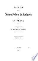 Fallos de la Cámara federal de apelación de La Plata