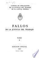 Fallos de la justicia del trabajo ...