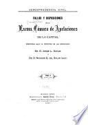 Fallos y disposiciones de la exma. Cámara de Apelaciones de la Capital