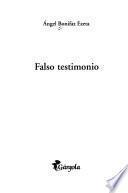 Falso testimonio