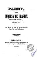 Fanny, ó, La Duquesa de Praslin