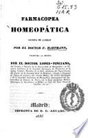 Farmacopea homeopática