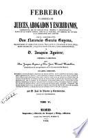 Febrero o librería de jueces abogados y escribanos...,6