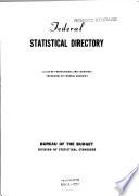 Federal Statistical Directory