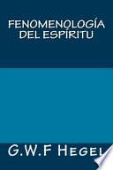 Fenomenologia Del Espiritu