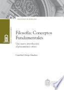 Filosofía: conceptos fundamentales