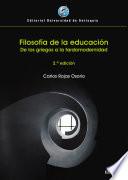 Filosofía de la educación