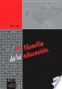 Filosofía de la educación
