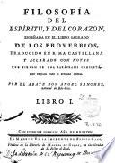 Filosofía del espíritu y del corazón