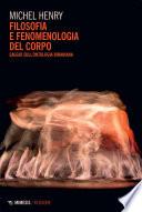 Filosofia e fenomenologia del corpo