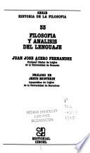 Filosofía y análisis del lenguaje