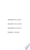 Filosofía y cultura