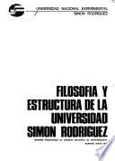 Filosofía y estructura de la Universidad Símon Rodríguez