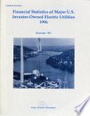 Financial Statistics of Major Investor-owned Electric Utilities