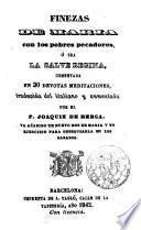 Finezas de María con los pobres pecadores, o sea la Salve Regina comentada en treinta meditaciones