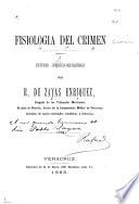 Fisiologia del crimen
