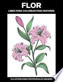 Flor Libro para Colorear para Mayores