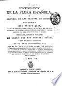 Flora española ó Historia de las plantas que se crian en España