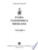 Flora taxonómica mexicana
