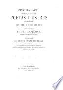 Flores de poetas ilustres de España ...