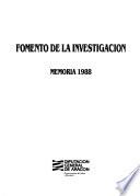 Fomento de la investigación