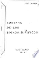 Fontana de los signos miríficos