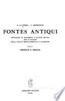 Fontes antiqui