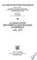 Forêts acidiphiles