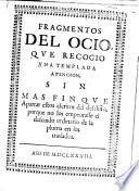 Fragmentos Del Ocio
