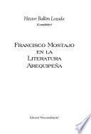 Francisco Mostajo en la literatura arequipeña