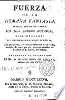 Fuerza de la humana fantasia