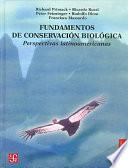 Fundamentos de conservación biológica