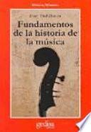 Fundamentos de la historia de la música