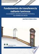 Fundamentos de transferencia radiante luminosa