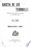 Gaceta de los tribunales