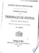 Gaceta de los tribunales