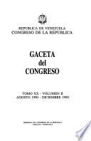 Gaceta del Congreso
