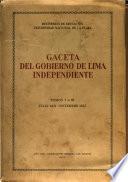 Gaceta del Gobierno del Peru