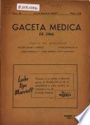 Gaceta medica de Lima