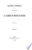Gaceta médica de México