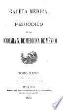 Gaceta médica de México