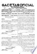 Gaceta Oficial